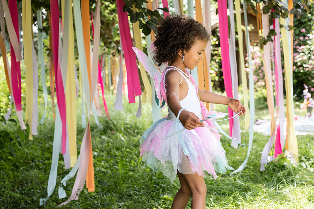 Great Pretenders Think Mint Pink Skirt, Wings & Wand Set, size 4/6