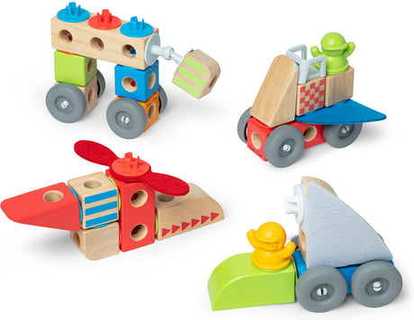 Blockables Vehicles Play Set