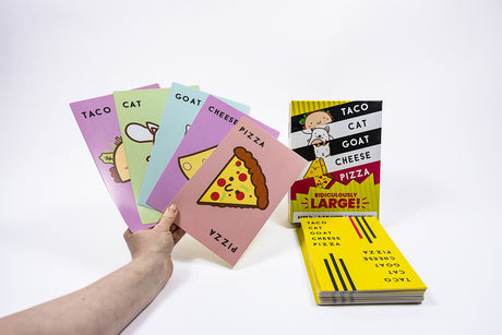 Ridiculously Large! Taco Cat Goat Cheese Pizza Card Game
