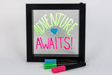 Light Up Neon Effect Message Frame