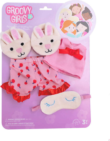 Groovy Girls Pajama Party Clothing Set