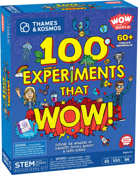 Wow in the World: 100 Experiments That WOW!