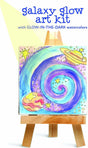 Tiny Easel Galaxy Glow Art Kit