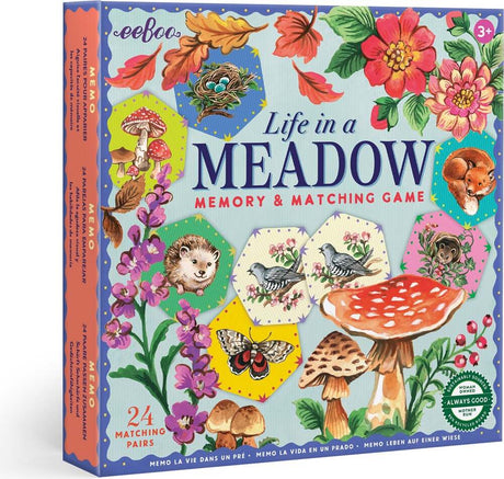 Life in a Meadow Memory & Matching Game