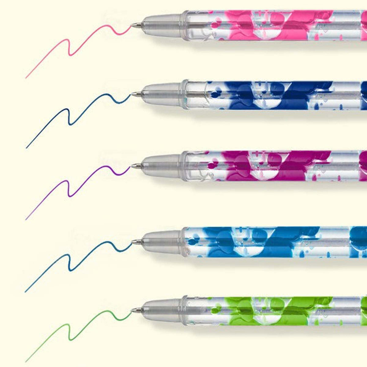 Lifelines Scented Lava Gel Pens - Brights 5 pk