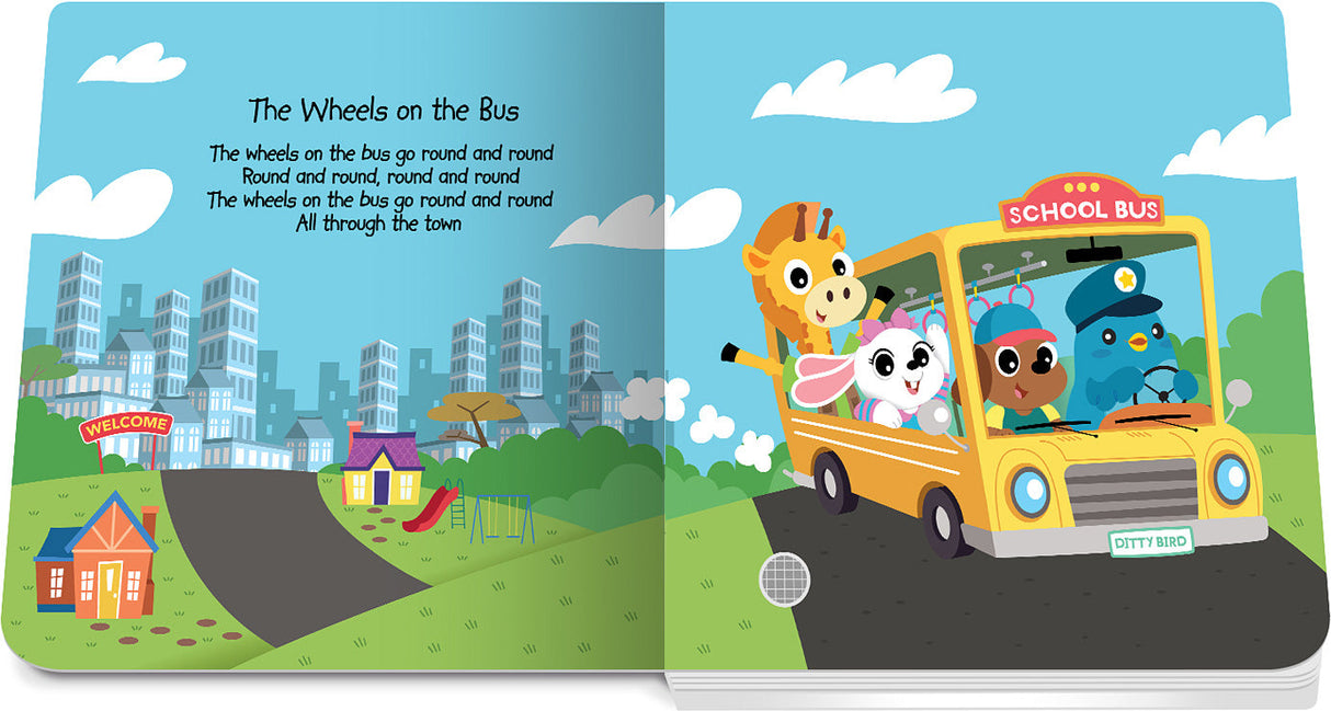 Ditty Bird Children's Songs - Interactive Musical Board Book