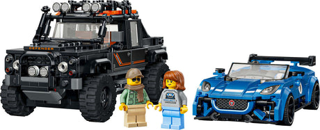 SPEED CHAMPIONS Jaguar F-TYPE Project 7 & Land Rover Defender Classic
