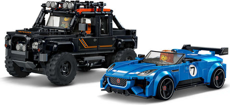 SPEED CHAMPIONS Jaguar F-TYPE Project 7 & Land Rover Defender Classic