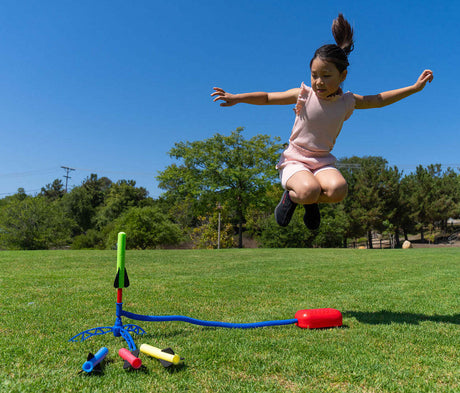 The Original Stomp Rocket Jr. Rocket Set Multi-Color Action