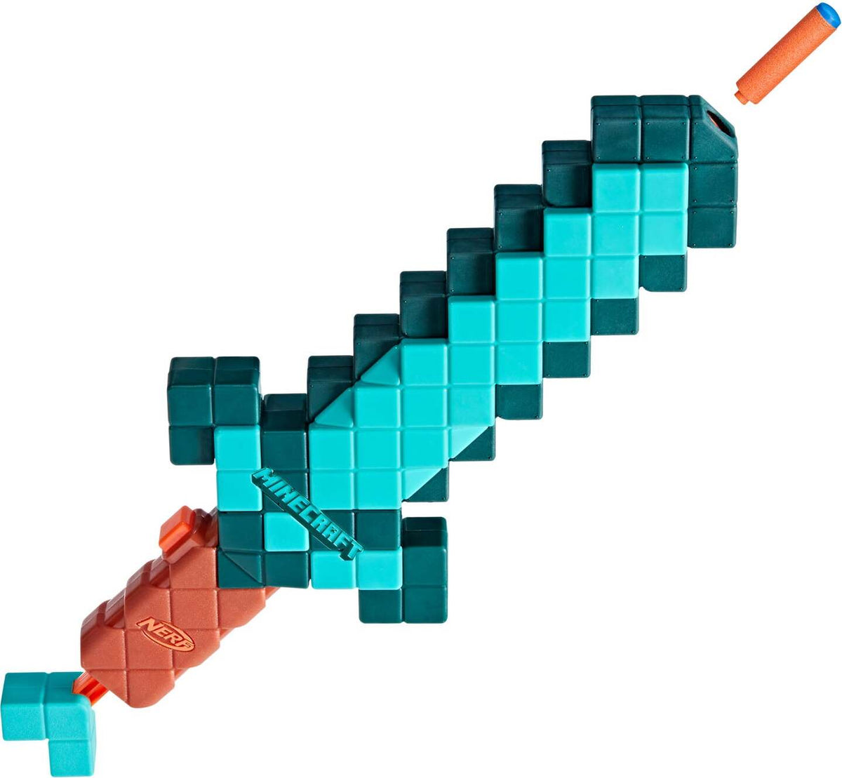 NERF Minecraft Diamond Sword