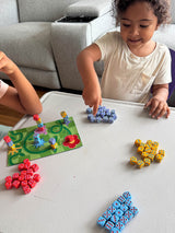 Stack-a-pillars: Dice Stacking Game