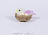 Fuzzy Friends Bird with Babies