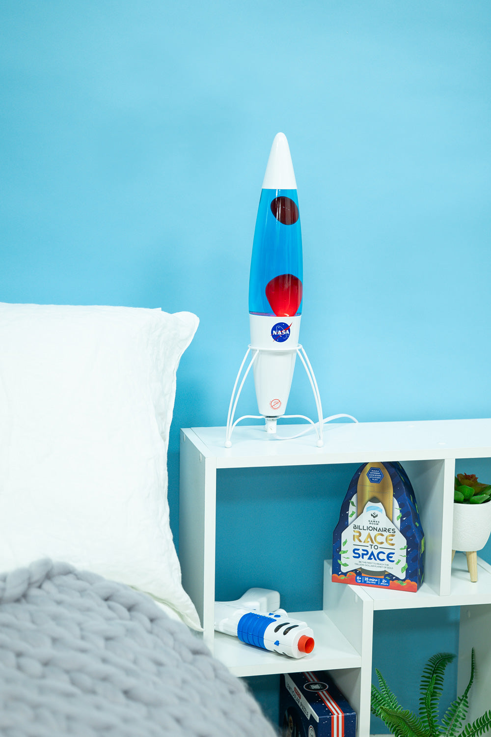 NASA Space Rocket Lamp - Toy Box Michigan