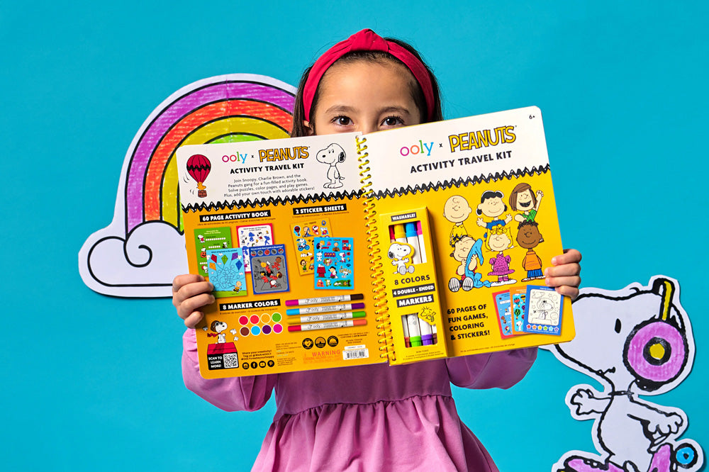 OOLY x PEANUTS Activity Travel Kit