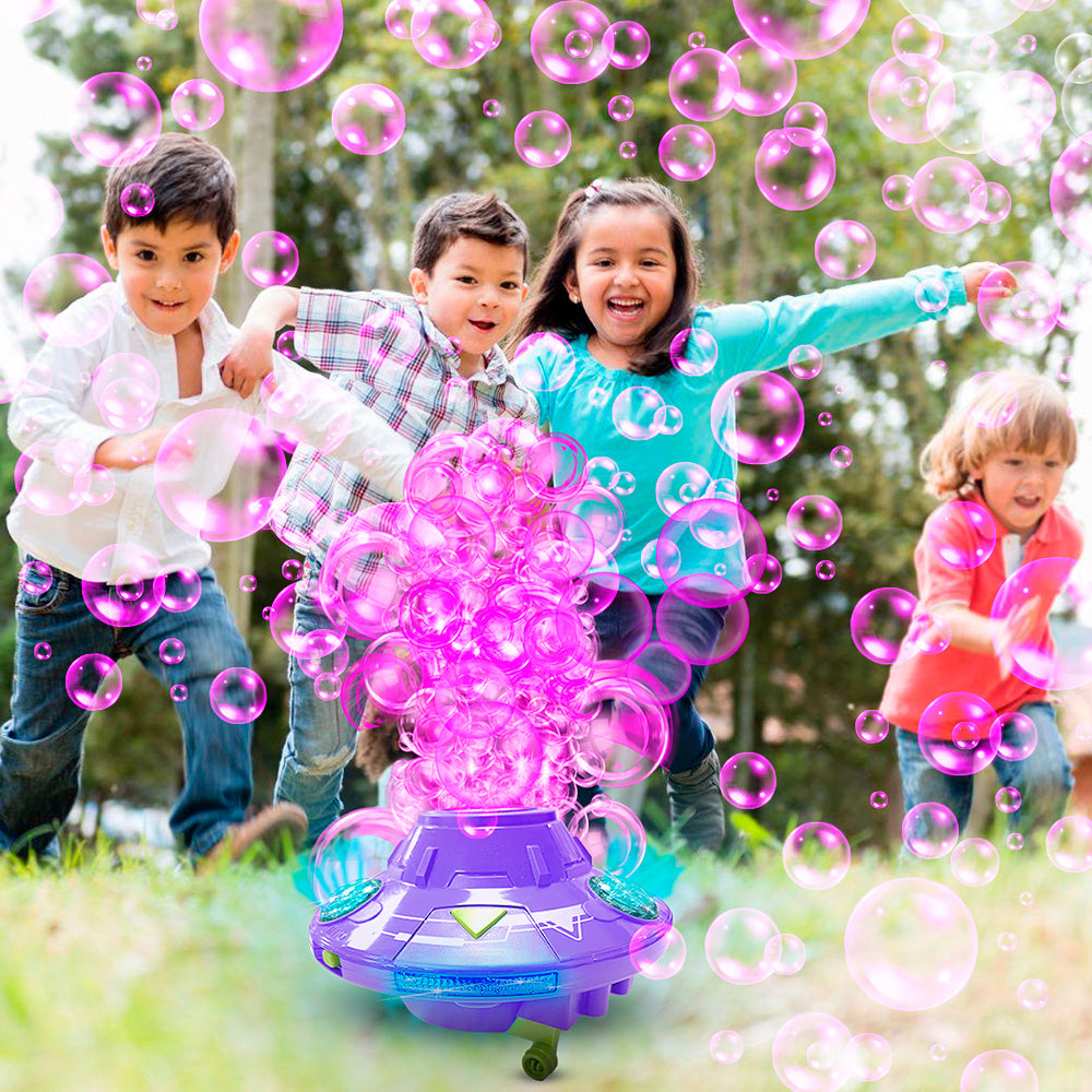 PoppinColorz Galactic Bubble Machine: Ultimate Fun - Toy Box Michigan