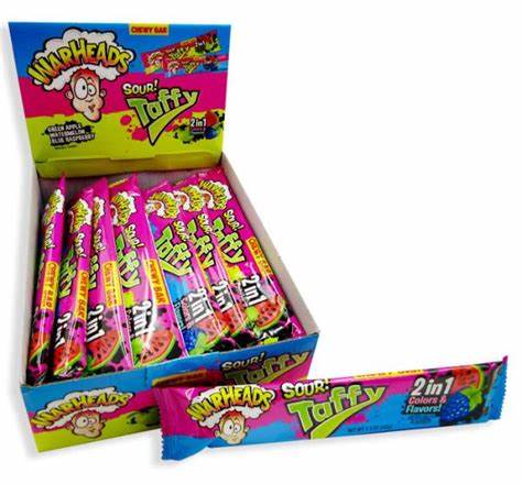 Warheads 2 in 1 Taffy