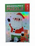 50 pc Santa Holographic Puzzle