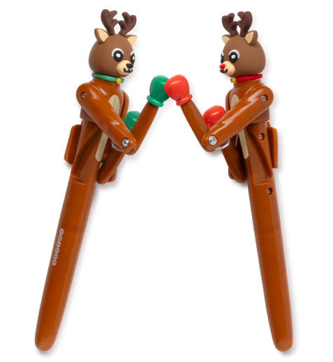 Boxing Reindeer Pens Set