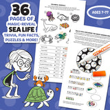 The Original Yes and Know Invisible Ink Trivia Game Books: Sea Life Adventures