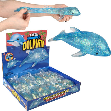 6" Squeezy Sugar Dolphin (assorted)