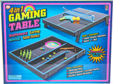 Neon Wooden Tabletop 4 In 1 Multi Game 20"x18.5"