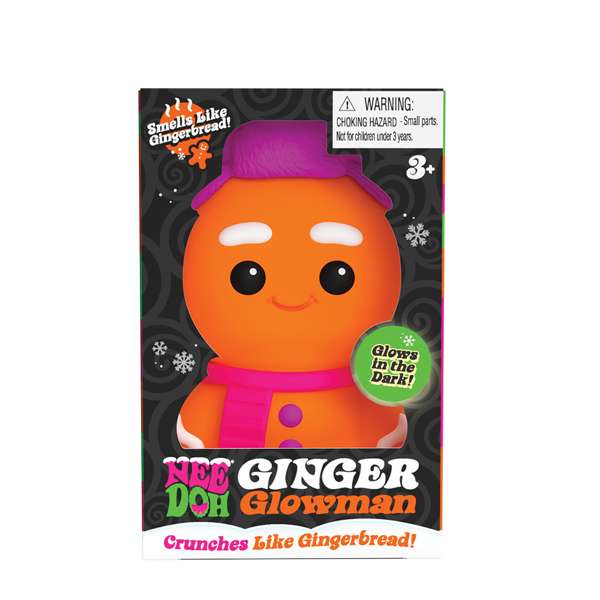 Nee Doh Squishmas Ginger Glowman