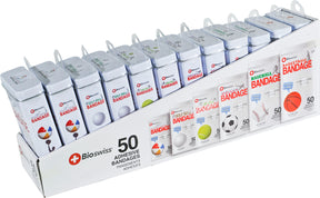 12 X 50 Pcs Assorted Bandages