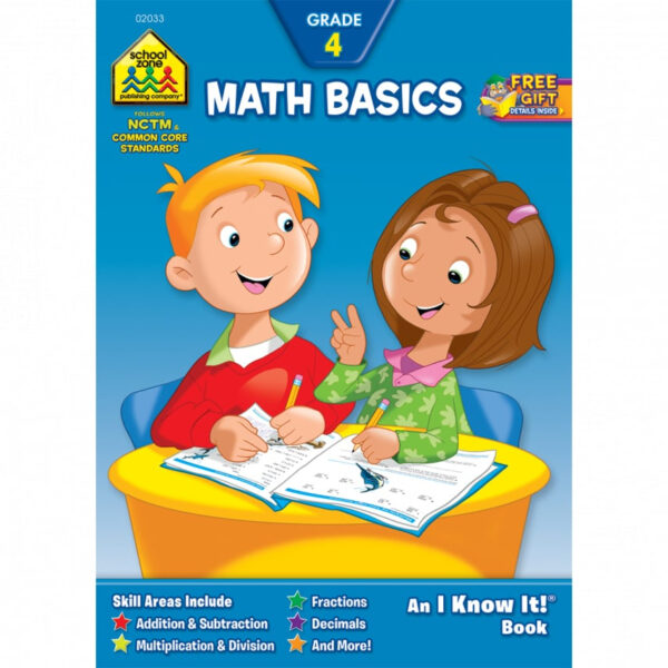 Math Basics Grade 4 - Toy Box Michigan educational toys and workbooks