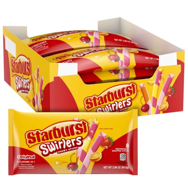 Starburst Swirlers Chewy Sticks