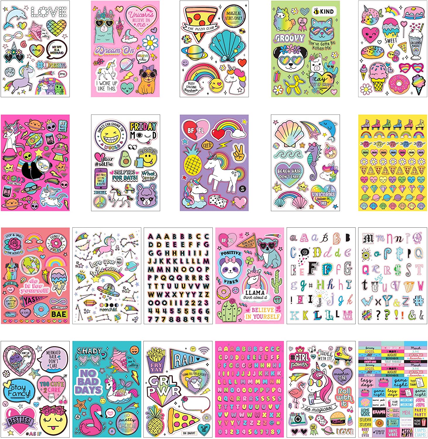 Stickerbook over 1500 stickers