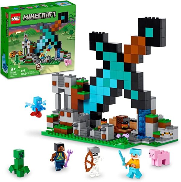 Mincraft The Sword Outpost - Toy Box Michigan LEGO online & in store