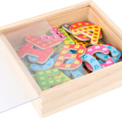 Colourful Magnetic Letters