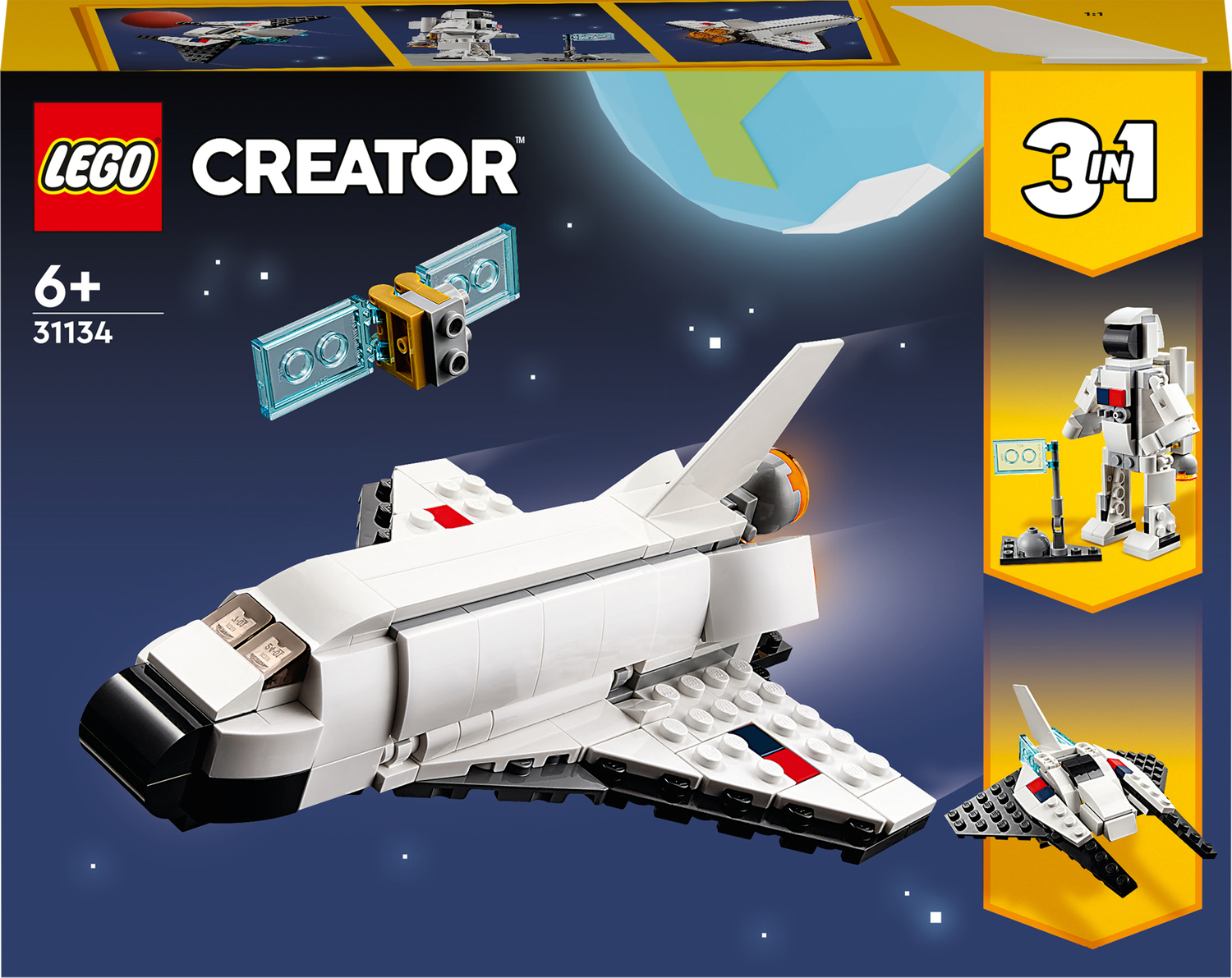 LEGO® Creator 3-in-1: Space Shuttle - Toy Box Michigan LEGO in store and  online