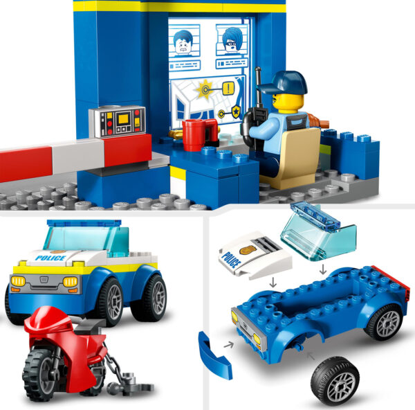 LEGO® City Police: Police Station Chase