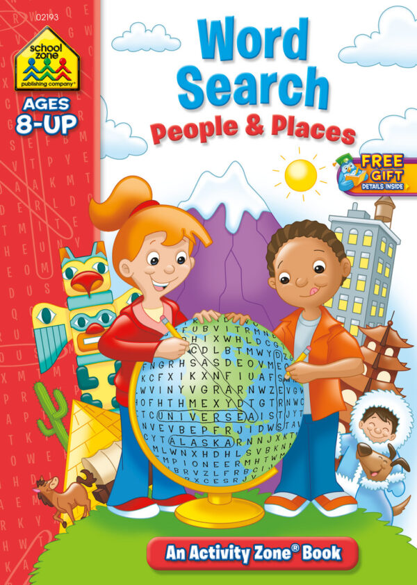 Word Search People & Places Workbook