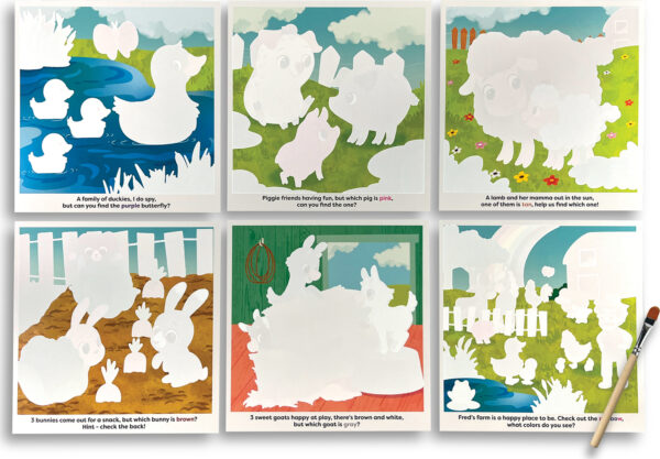 Water Amaze Water Reveal Boards - On The Farm (13 PC Set)