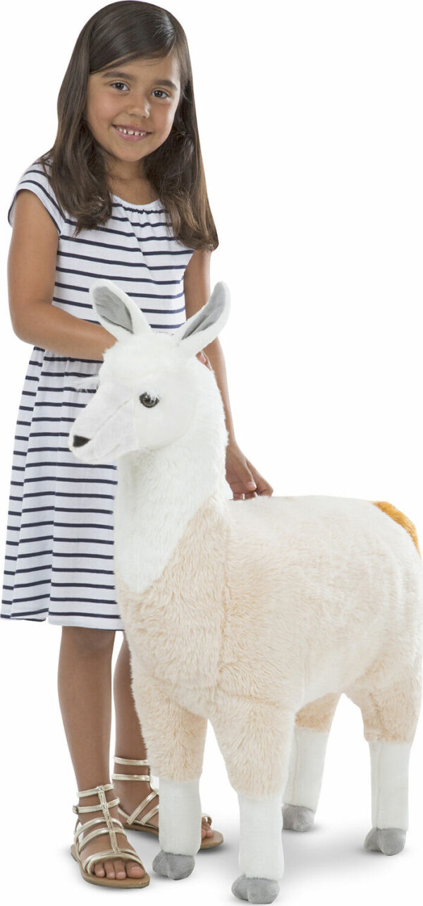 Lifelike Plush Llama