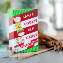 Santa Cookie Elf Candy Snowman Card Game