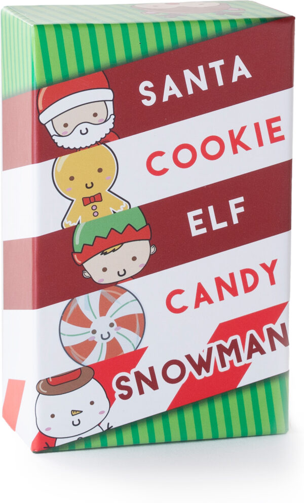 Santa Cookie Elf Candy Snowman Card Game