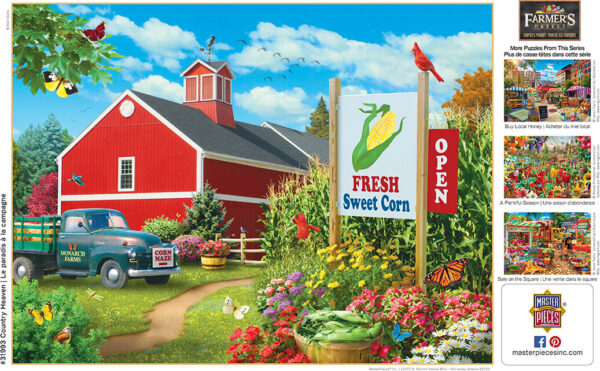 Farmer's Market - Country Heaven 750 Piece Puzzle