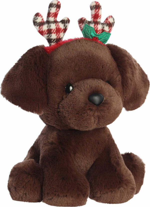 Aurora Holiday - Holiday Cheer™ - 10.5" Rudy Chocolate Lab™