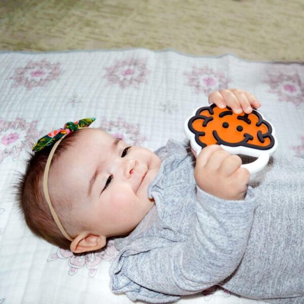 Brain Teether Orange