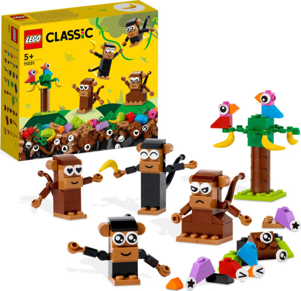 LEGO® Classic: Creative Monkey Fun