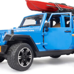 Bruder Jeep Wrangler Rubicon with Kayak & Figure