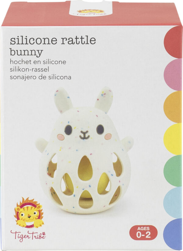 Silicone Rattle - Bunny