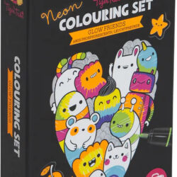 Neon Coloring Set - Glow Friends