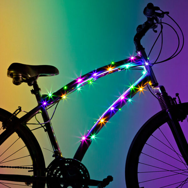 Cosmicbrightz Pastel Led Bicycle Frame Light