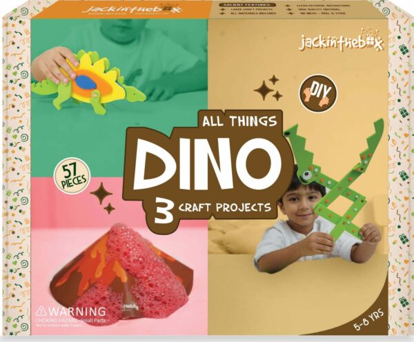 JackInTheBox 3-in-1 All Things Dinosaurs