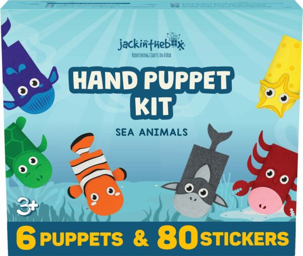 JackInTheBox Hand Puppet Kit - Sea Animals