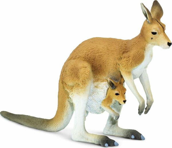 Kangaroo with Joey Toy